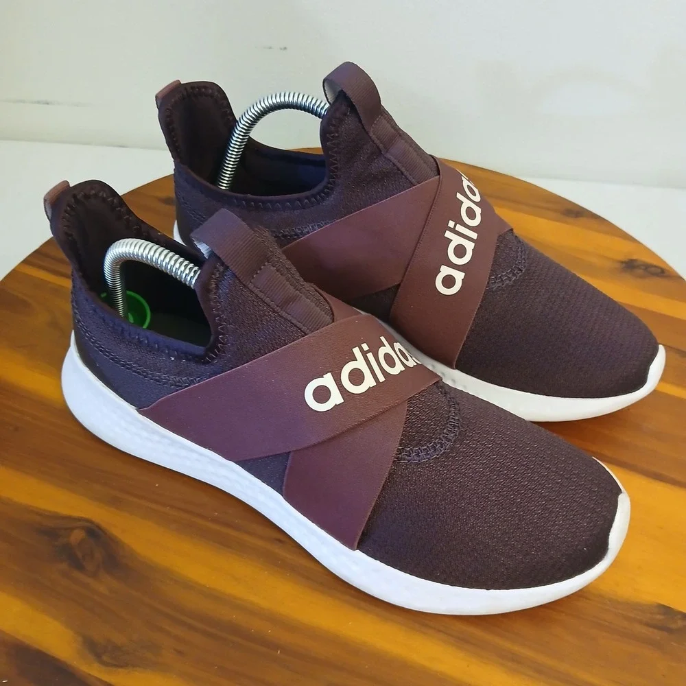 Adidas Puremotion Adapt Womens Size 10 Maroon Running Shoes Sneakers GY2283